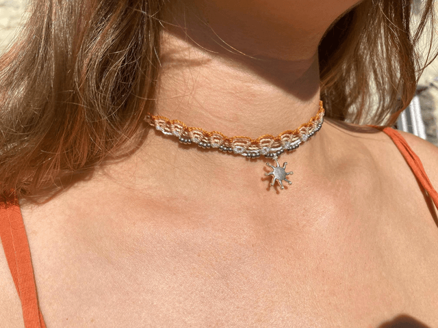 Collier ras de cou/chevillère 