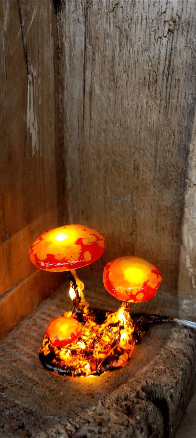 Luminaire champis🍄orange
