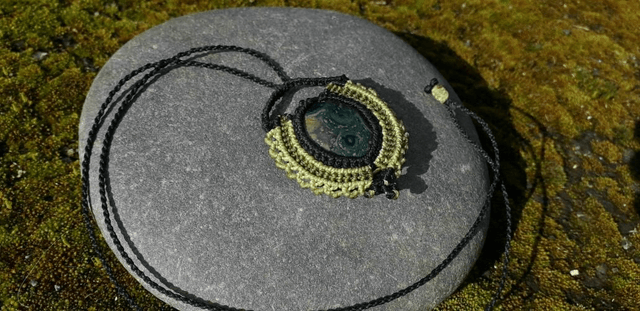 Collier • jaspe kambaba
