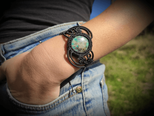 Bracelet • chrysocolle