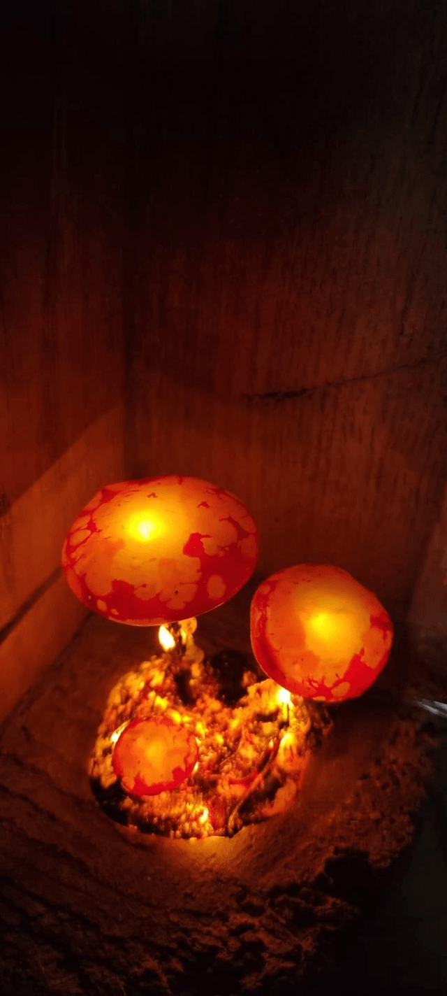 Luminaire champis🍄orange