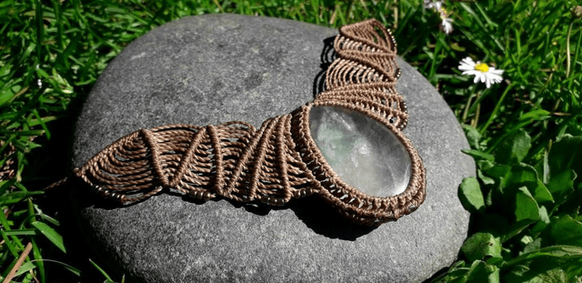 Collier • fluorite verte