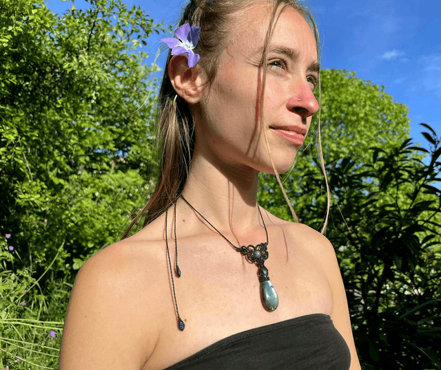 Collier • labradorite 