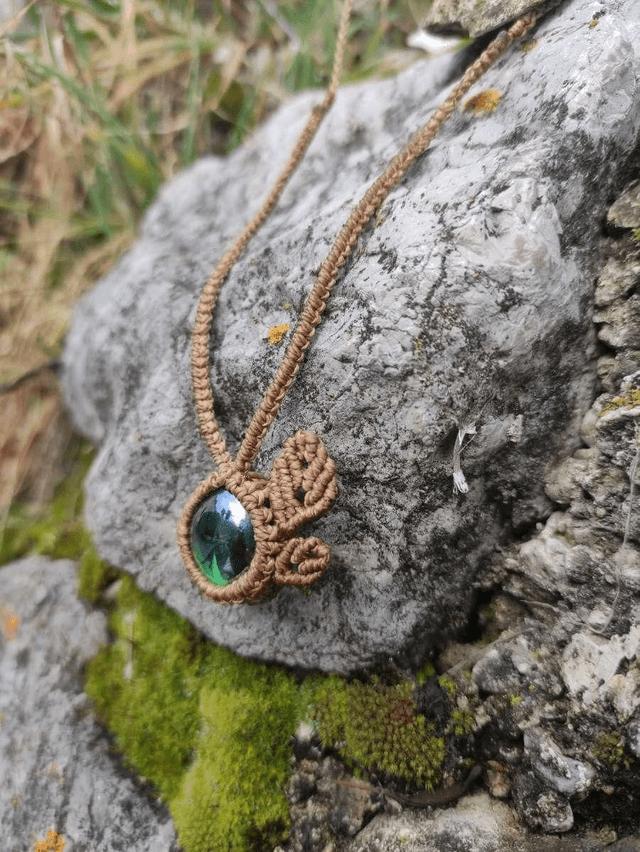 Collier • feuílle 