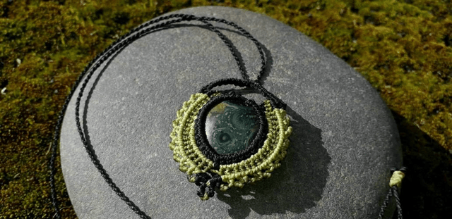 Collier • jaspe kambaba