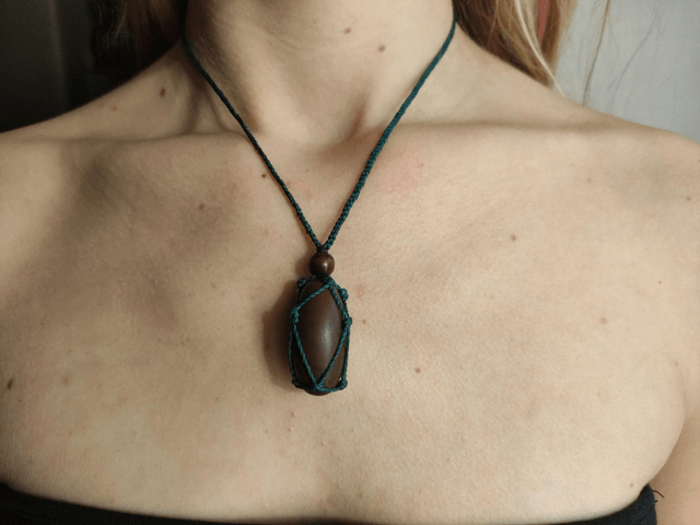 Collier filet • shiva lingam