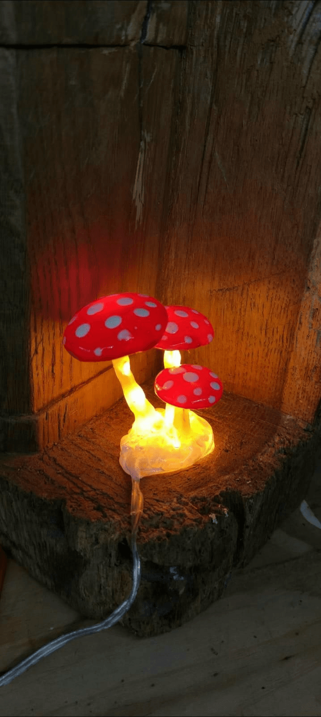 Luminaire champis 🍄 amanite 