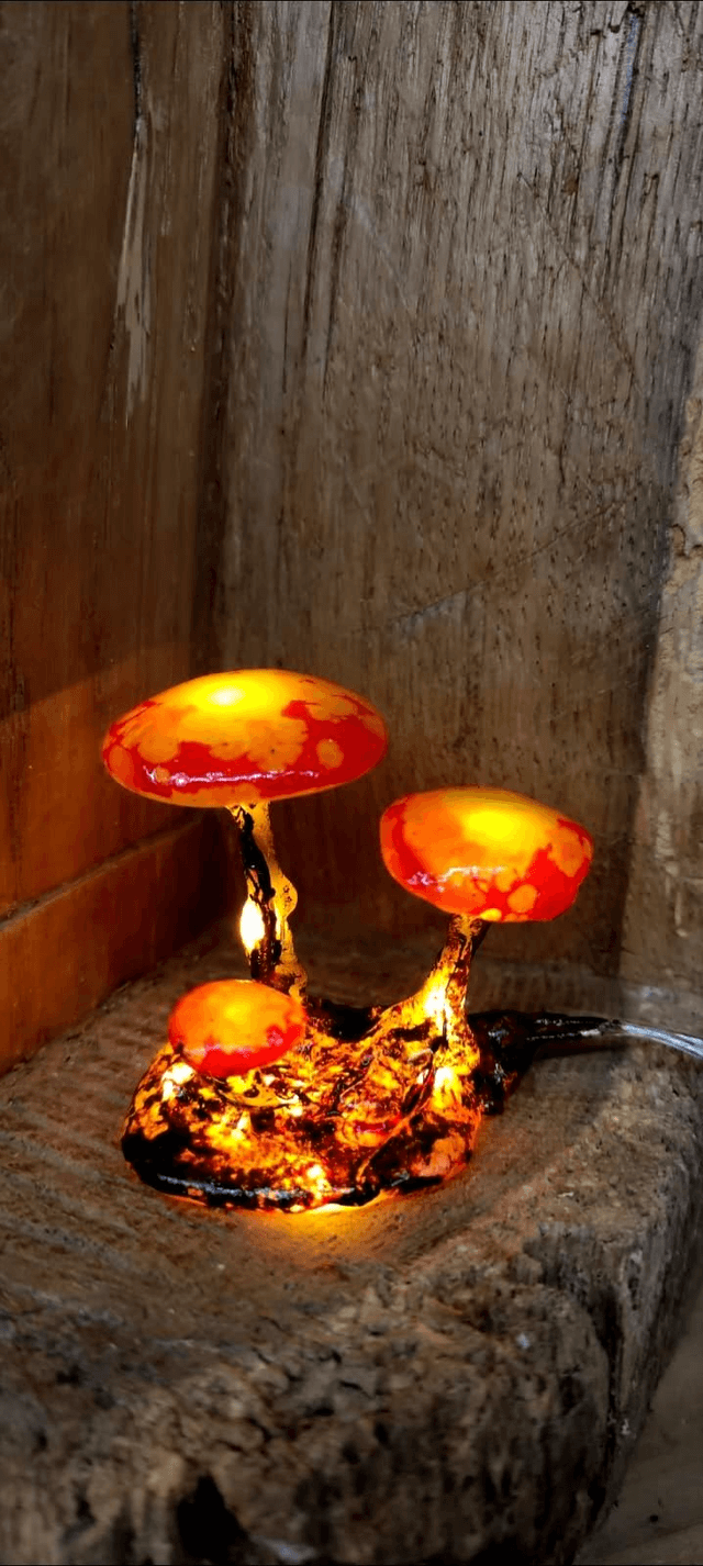 Luminaire champis🍄orange