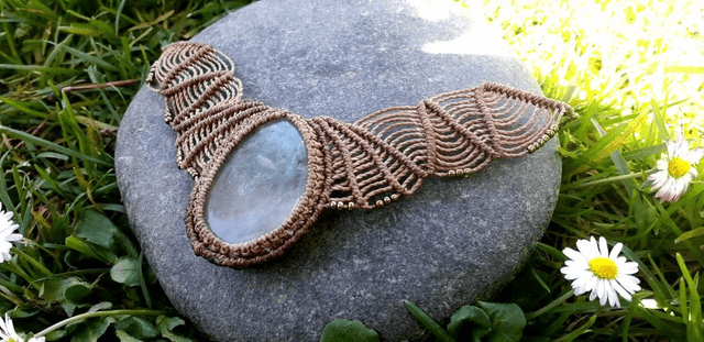 Collier • fluorite verte