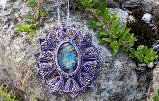 Collier • labradorite 
