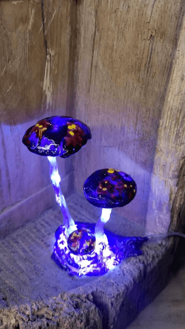Luminaire champis🍄violet